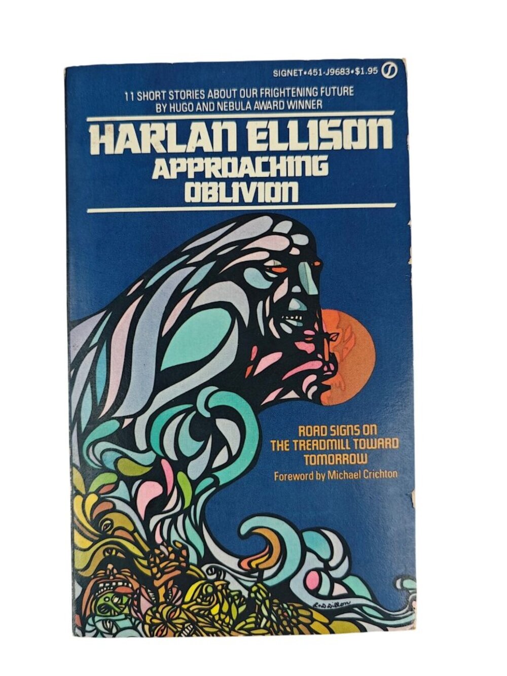 Approaching Oblivion Harlan Ellison 1976 Paperback Vintage Science Fiction